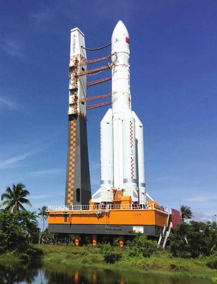 Hainan space launch site